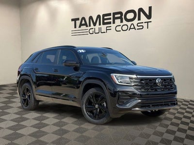 2025 Volkswagen Atlas Cross Sport 2.0T SEL R-Line Black