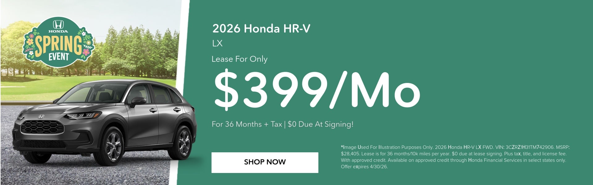 2026 Honda HR-V