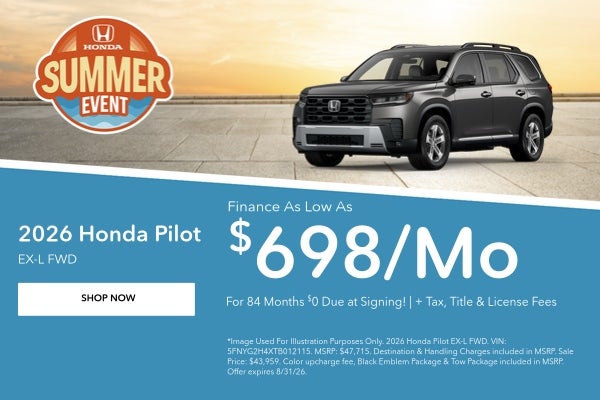 2026 Honda Pilot