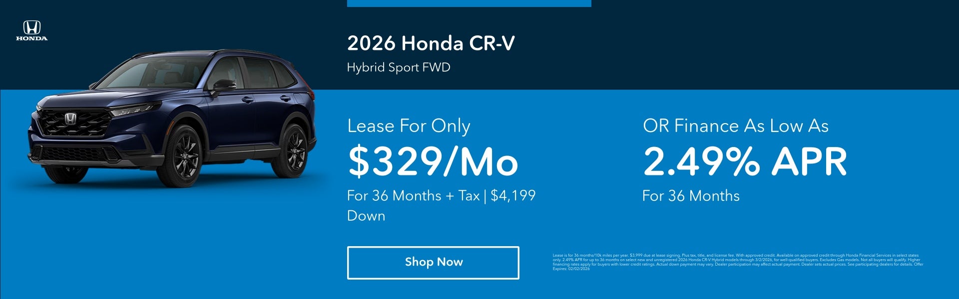 2026 Honda CR-V