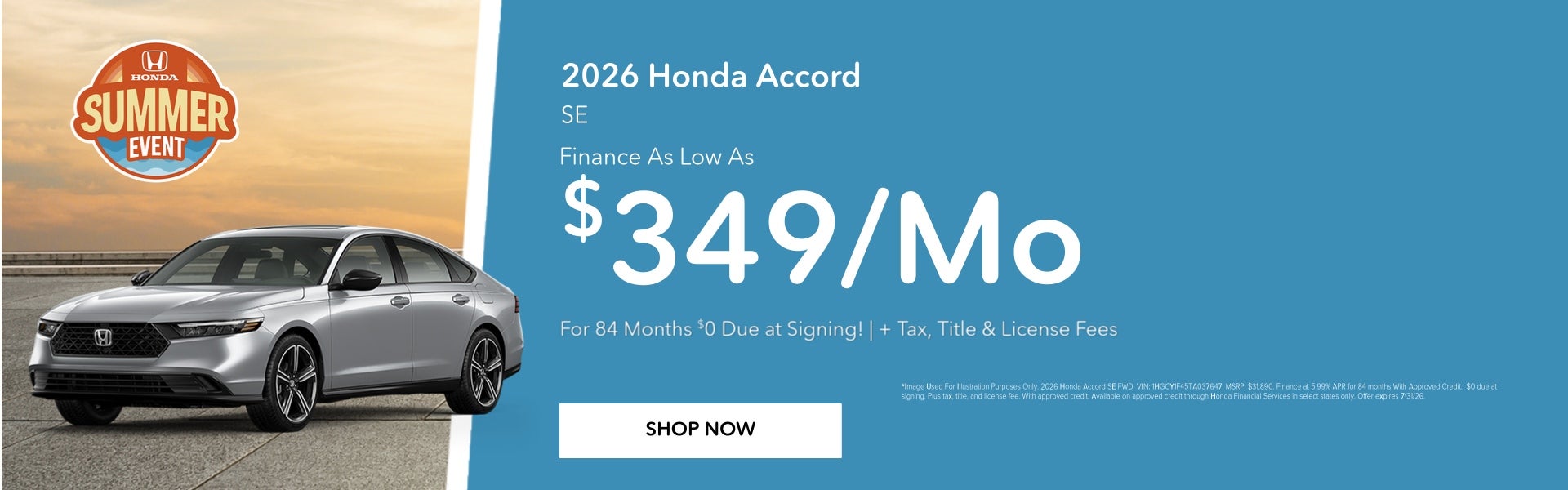 2026 Honda Accord
