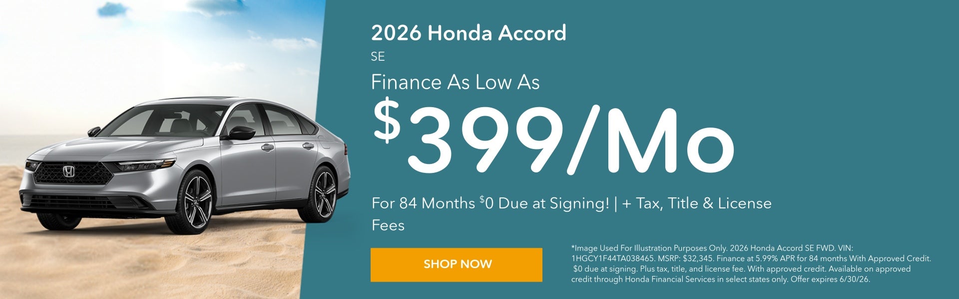2026 Honda Accord